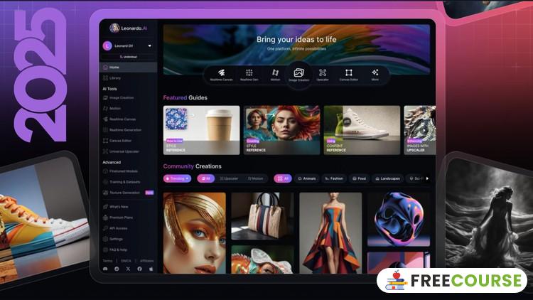 Course Image Ganhe Dinheiro com Leonardo AI: Inteligência Artificial - IA - Free Course Pro