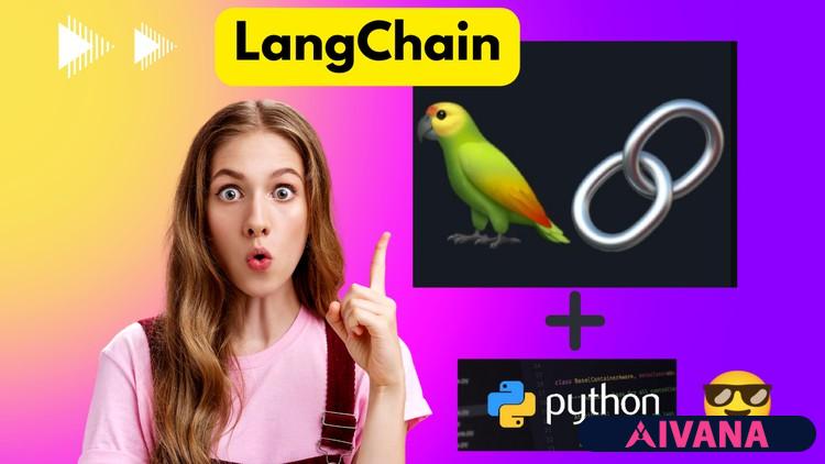 Course Image LangChain MasterClass- OpenAI LLAMA 2 LLM AI Apps|| Gen AI - Free Course Pro